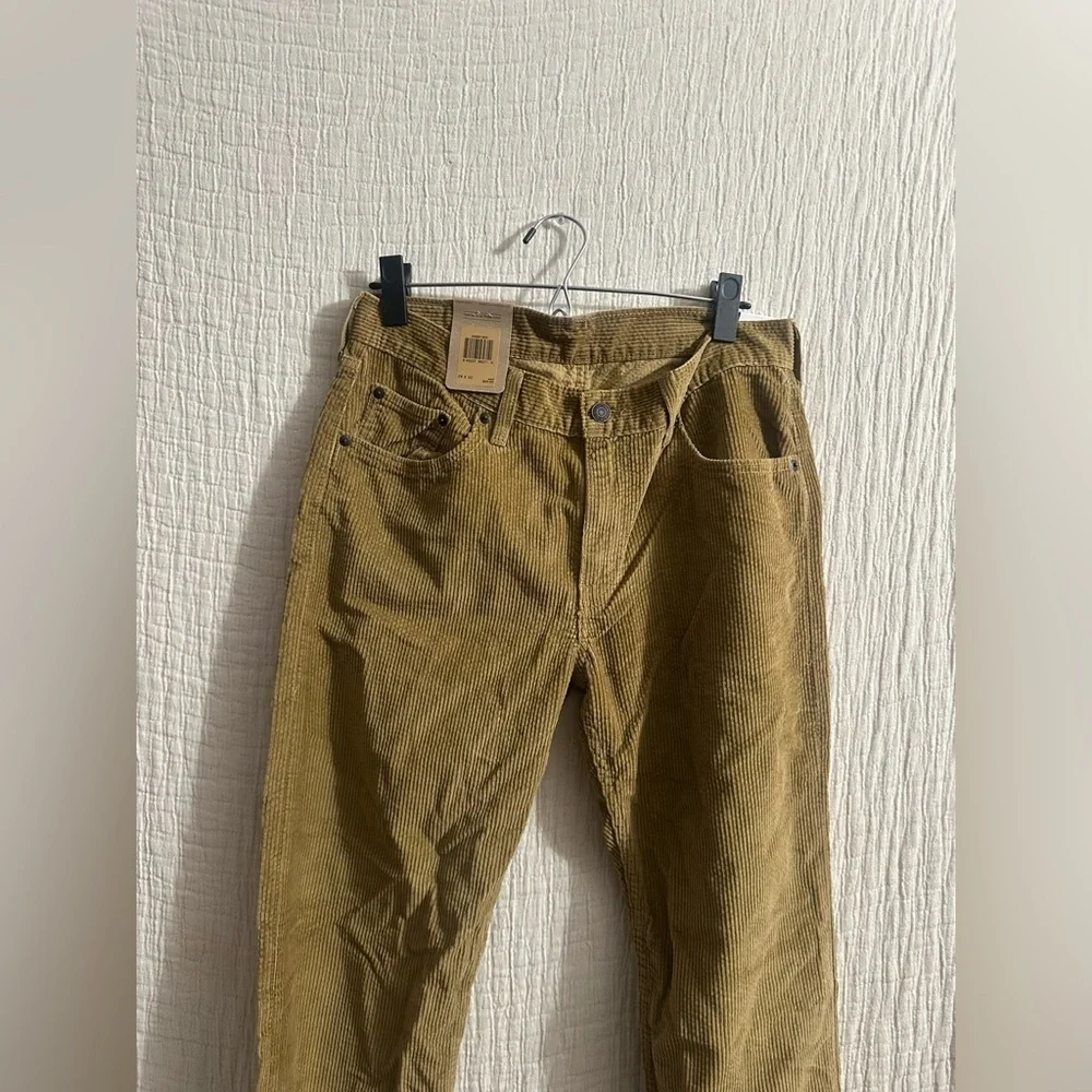 Levi’s Men's Corduroy Pants - Tan NWT Sz 29x30